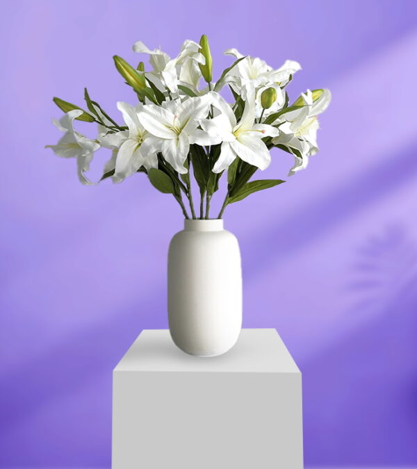Appreciation White Lilies