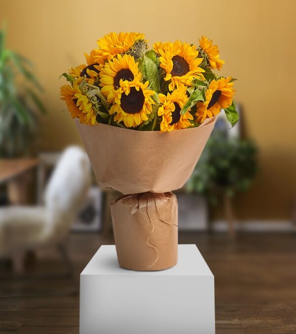 Warm Pastel Yellow Bouquet