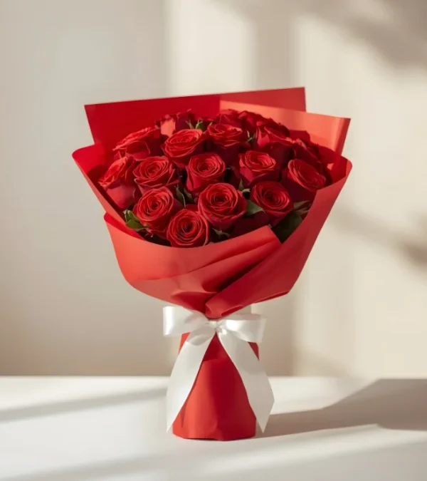 Blissful Red Roses