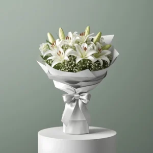 Friendship White Lilies