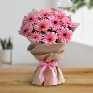 Blush Pink Gerberas Bouquet
