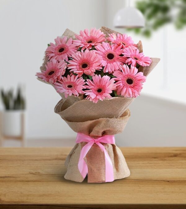 Blush Pink Gerberas Bouquet