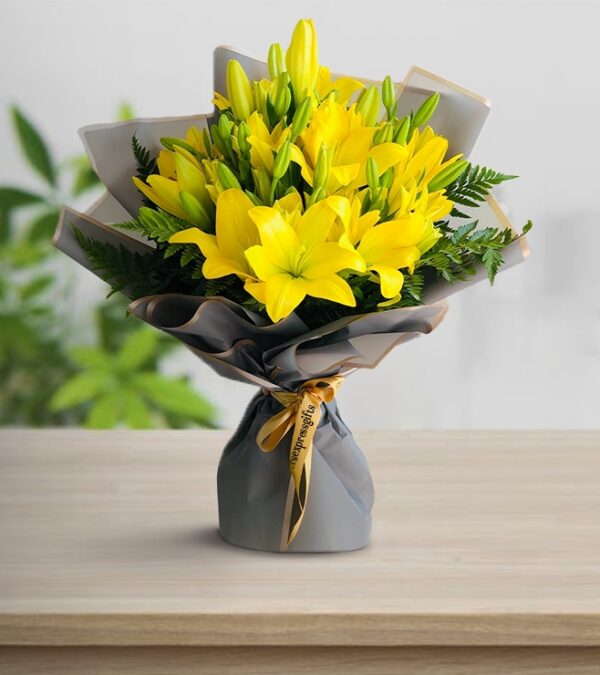 Yellow Lilies