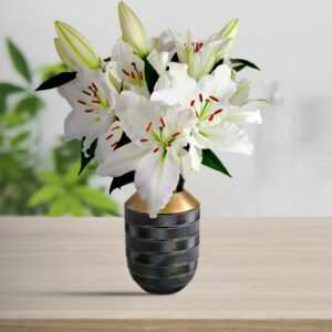Fresh White Lilies