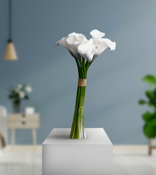 White Lilies Bunch