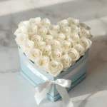 My White Heart Roses Box