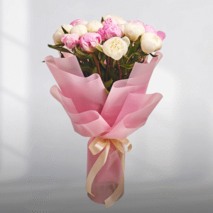 Soft Blushing Peonies