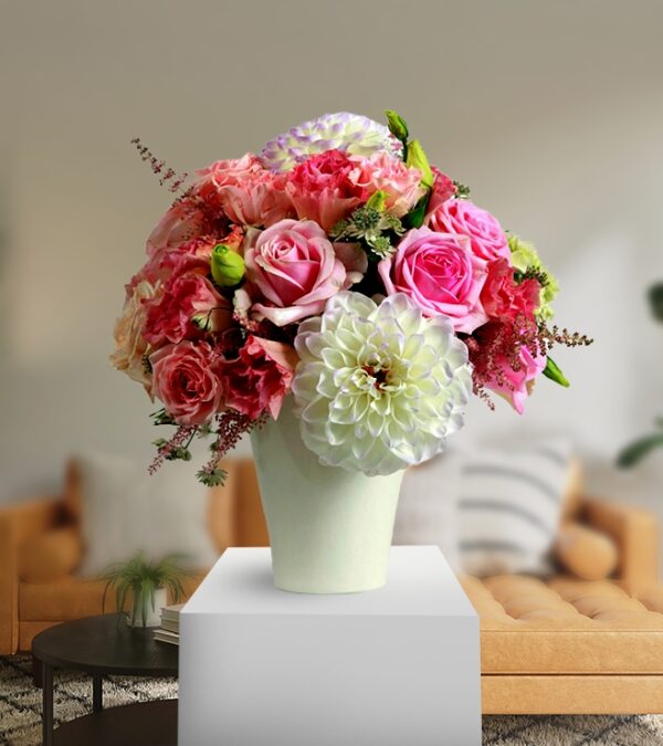 Pink & Plush Roses