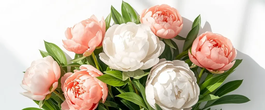 peonies overview