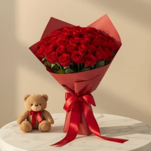 Forever Yours Birthday Roses