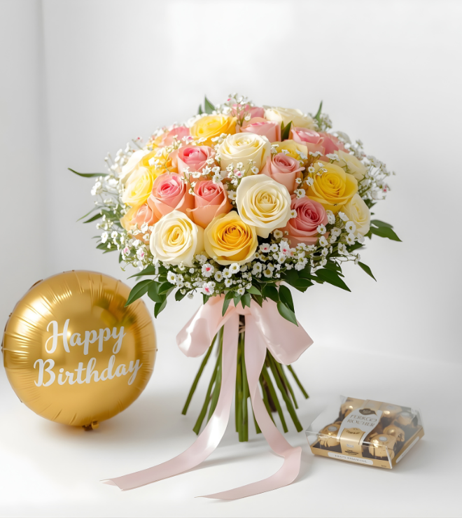 Joyful Wishes Bouquet