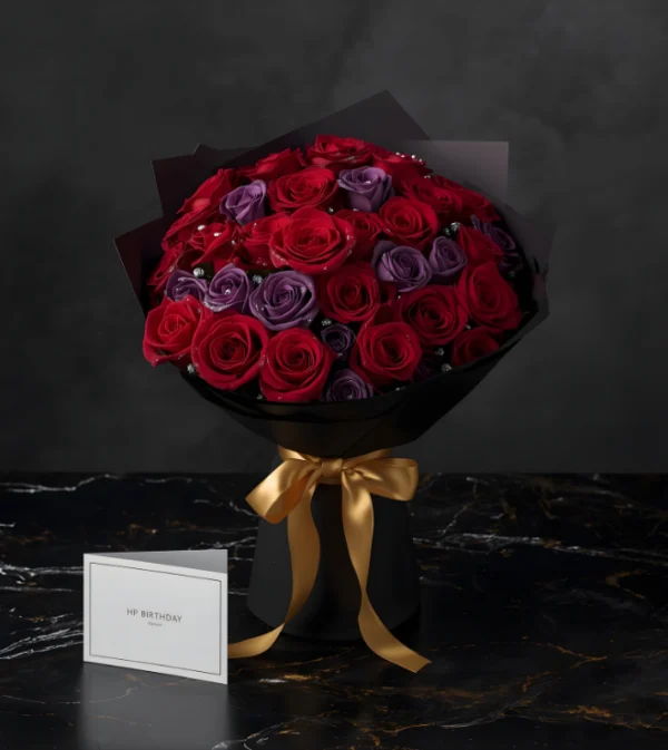 Magic Roses Bouquet Midnight Magic Bouquet - Sensation Flowers & Gifts