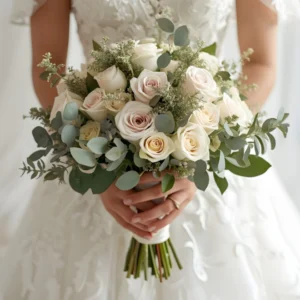 Classic Rose Bridal Bouquet