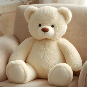 Cozy cream teddy bear gift for birthdays and anniversaries in UAE