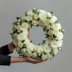 Elegant Memorial Wreath