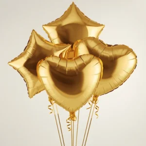 Golden Shine Balloon Set