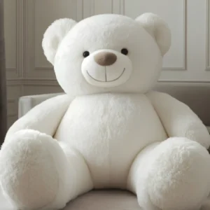 Jumbo White Teddy Bear