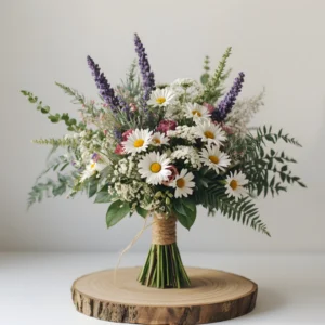 Mixed Wildflower Bridal Bouquet