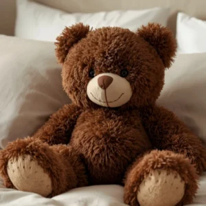 Snuggle Buddy Brown Teddy Bear
