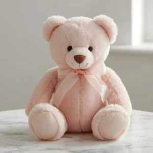 Soft Blush Pink Teddy Bear